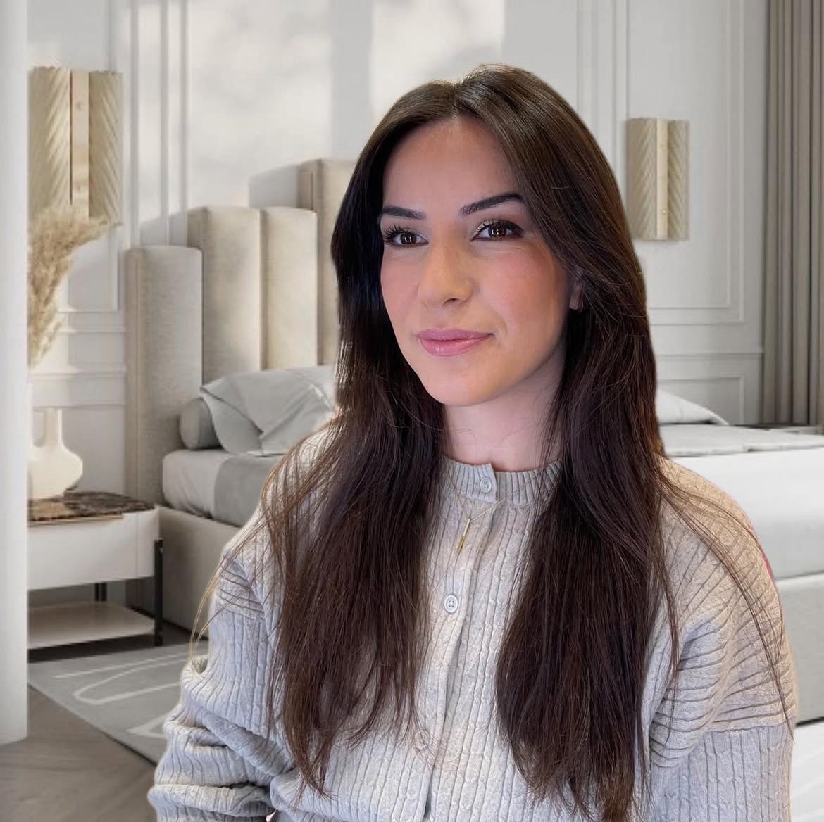 Zelfde gezicht met natuurlijke make-up door Loïs